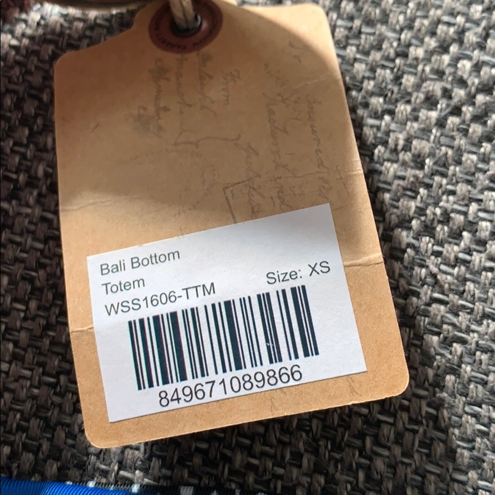 NWT Faherty made in USA reversible Bali Bottom Totem - Picture 9 of 11